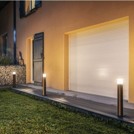 SLV Grafit Round havelampe, 60 cm