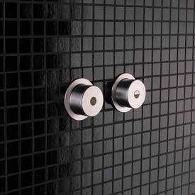 Vola A83 trykknapsæt, rustfrit stål