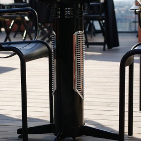 Mensa Heating Vireoo Professional terrassevarmer, 550W, sort