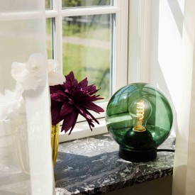 Halo Design Bubbles bordlampe, grønn