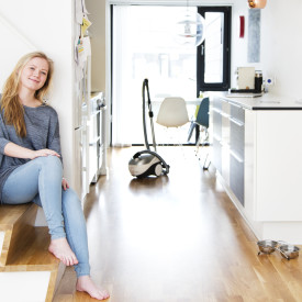 Nilfisk One støvsuger, 450 W, rød