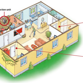 Nilfisk DIY Alt-i-1 150 centralstøvsuger med Wireless+ slange, op til 160 m²