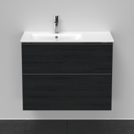 Duravit D-Neo underskåp, 81x45,2 cm, svart ek