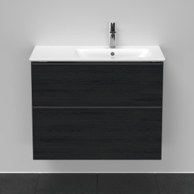 Duravit D-Neo underskåp, 81x45,2 cm, svart ek
