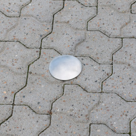 100 x 15/77 mm, M16 markeringssøm, børstet, rustfri AISI 304