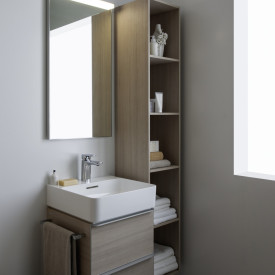 Laufen Val hylla, 30x170 cm, valnöt