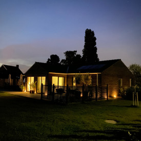 Light By Juul betongfliser med Cosmos spot, grå, 15x30x5 cm