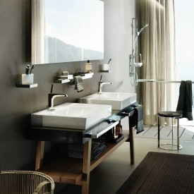 Axor Citterio E 190 tvättställsblandare, krom