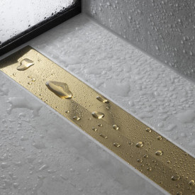 Hansgrohe Raindrain Flex afløbsrende, 700 mm, fri placering, børstet bronze