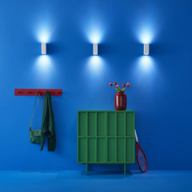 Wiz Up & Down vägglampa, färgförändring + vit, vit