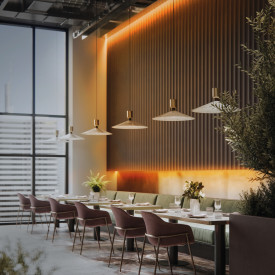 Ledvance medium aluprofil 2, innfelt, 1 meter