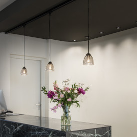 SLV Para Cone pendel, sort/glas