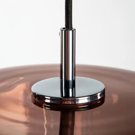 SLV Pantilo pendel, kobber, Ø28 cm