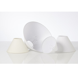 Nielsen Light Emma Palachio lampeskærm, hvid, H20,5 cm
