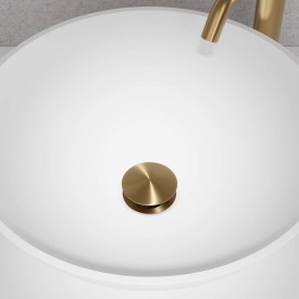 Primy Universal bundventil, push-open, messing