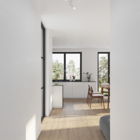 Nordlux Link Open 1F skinnespot, hvit