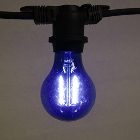 Sirius Samson lyspære, blå