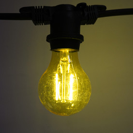 Sirius Samson lyspære, gul