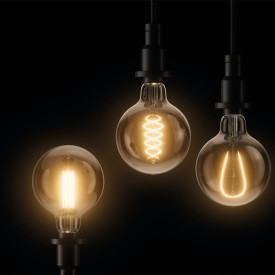 Ledvance Vintage 1906 E27 globepære, 1800K, 3,4W