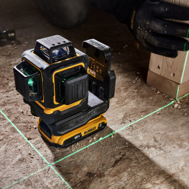 DEWALT 18V XR laser DCLE34031N-XJ med 3 grønne 360° lasercirkler