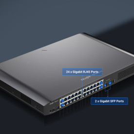 Reyee Managed PoE switch 24port + Up-link SFP