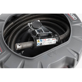 RIDGID spiralbeholder, komplet med plastromle og drejefod