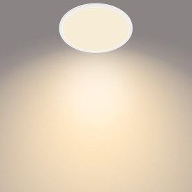 Philips myBathroom SceneSwitch Super Slim plafond, vit, 2700K, Ø30 cm