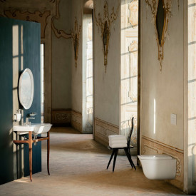 Laufen The New Classic handdukshållare till tvättställ, valnöt