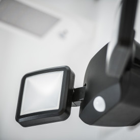 Ledvance Battery vägglampa utomhus med sensor, dubbel, svart