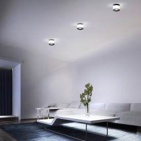 Molto Luce Dark Night påbygningsspot 40W, sort