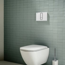 Laufen Lis AW101 spolplatta, vit