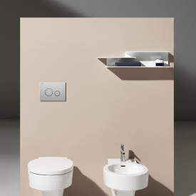 Laufen Lis AW105 spolplatta, matt krom