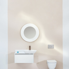 Laufen Lis AW106 spolplatta, matt krom