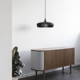 Umage Clava Dine Wood lampeskjerm, sort tre