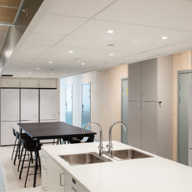 SG Armaturen Junistar Eco indbygningsspot, 3000K, sort, 8-pak