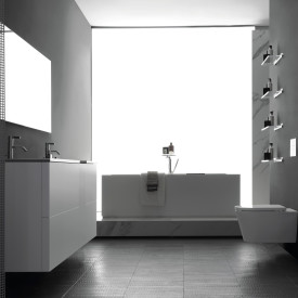 Kartell Laufen Shelfish hylle, 45x11,5 cm, transparent