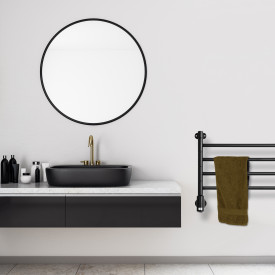 Kriss Flex 1 håndkletørker, el, 50x55 cm, sort