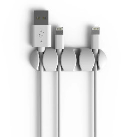 Bluelounge Cabledrop ledningeholder, hvit, 2 stk.