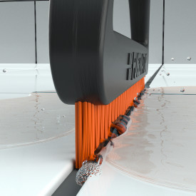 Fuginator Recycling fugebørste, grå