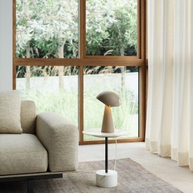 Dftp Align bordlampe, brun