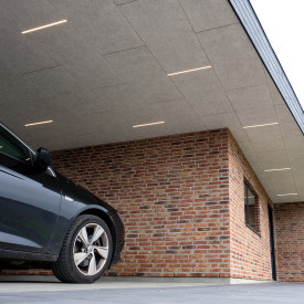 Green-ID Troldtekt LED lysstang 1200 mm 3000K, NW, med Dali/Push driver