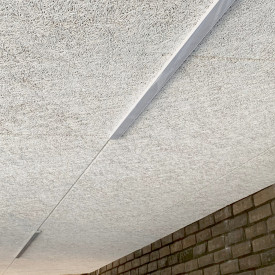 Green:ID LED skinne, troldtekt, undercountersunk, driver, 120 cm, 3000K