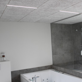 Green:ID LED skinne, troldtekt, innfelt, 60 cm, 4000K