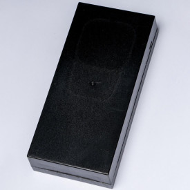 10 stk JA-US 90-03 samledåse maxi, 145x68x31 mm, sort