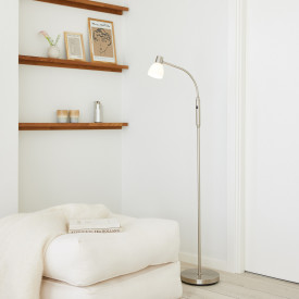 Halo Design Hudson golvlampa, 1-armad, stål