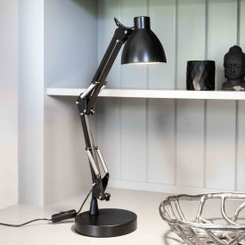 Halo Design Bronx bordlampe, sort