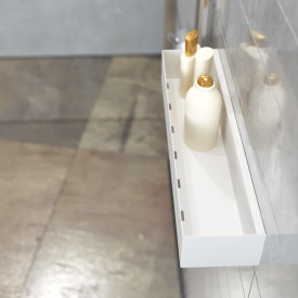 Kriss Athena dusjhylle, hvit