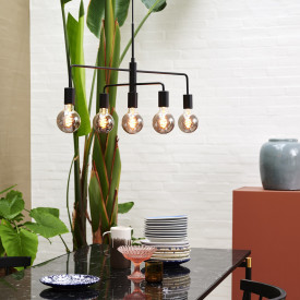 Nordlux Gloom lysekrone, sort