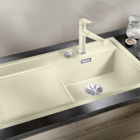 Blanco Zenar 5S-F MXI kjøkkenvask, 90,25x49,75 cm, hvit