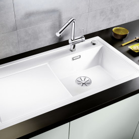 Blanco Zenar XL6S-F MXI kjøkkenvask, 98,75x49,75 cm, hvit